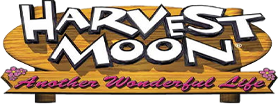 Harvest Moon Another Wonderful Life logo for Gamecube